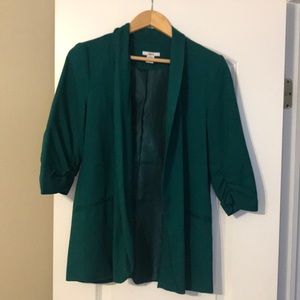 Teal blazer - like NEW!